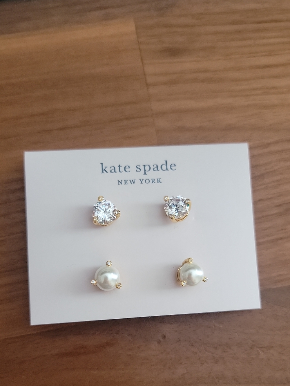 KATE SPADE RISE & SHINE STUD EARRINGS